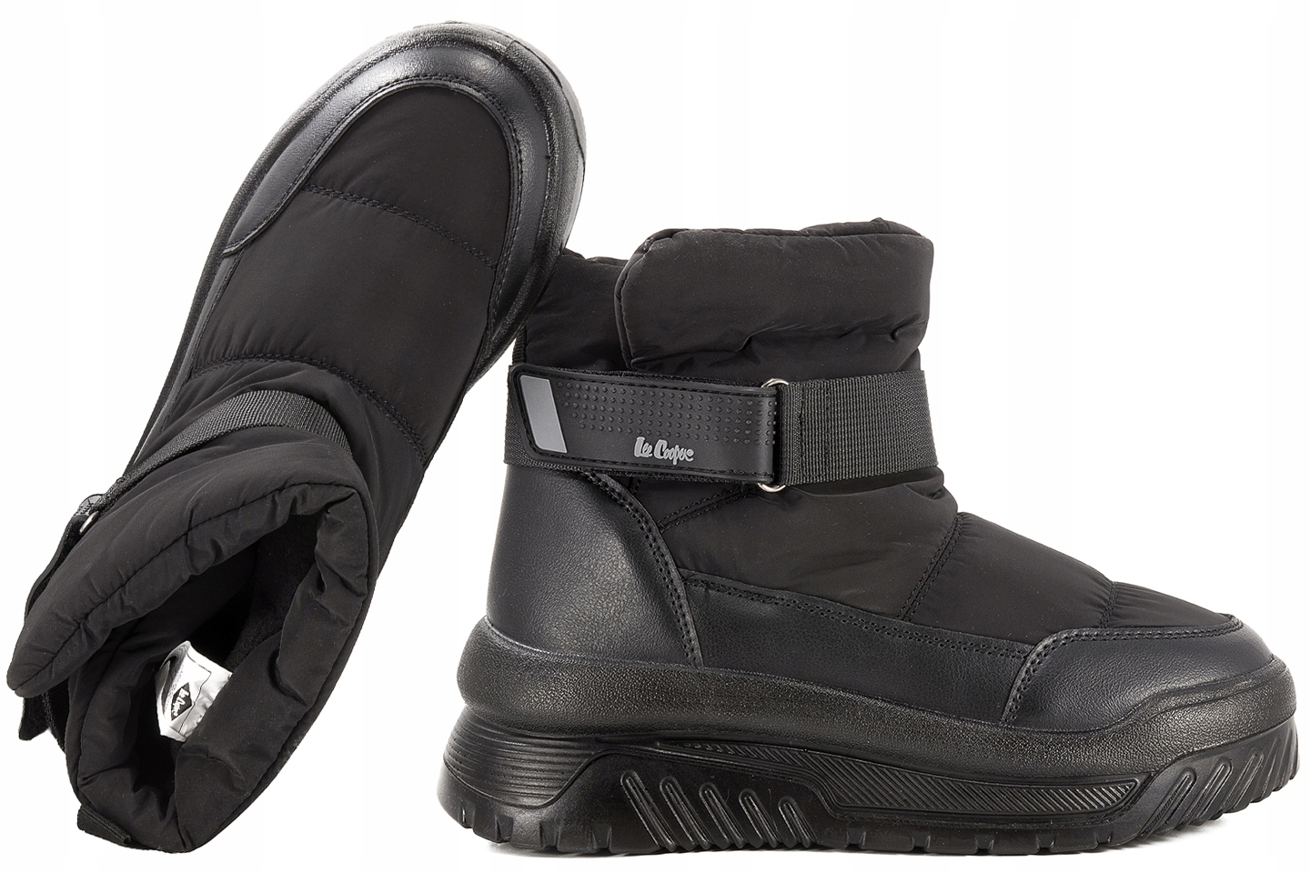 Lee Cooper LCJ-24-47-3141L Sněhové Boty Zimní Kozačky Zateplené 38 Č