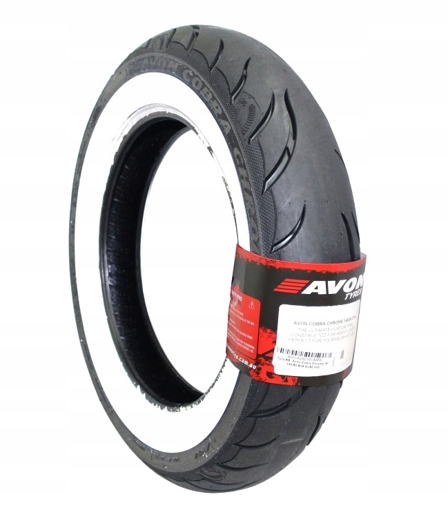 MT90B16 AVON COBRA CHROME WSW BIAŁY BOK PAS PRZÓD Marka Avon
