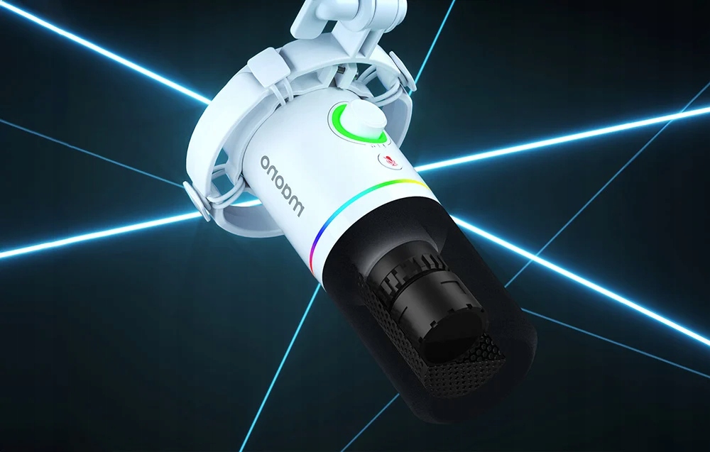 Maono Mikrofon Pojemnościowy PD200X Rgb Gamingowy do Komputera Studyjny Model PD200x