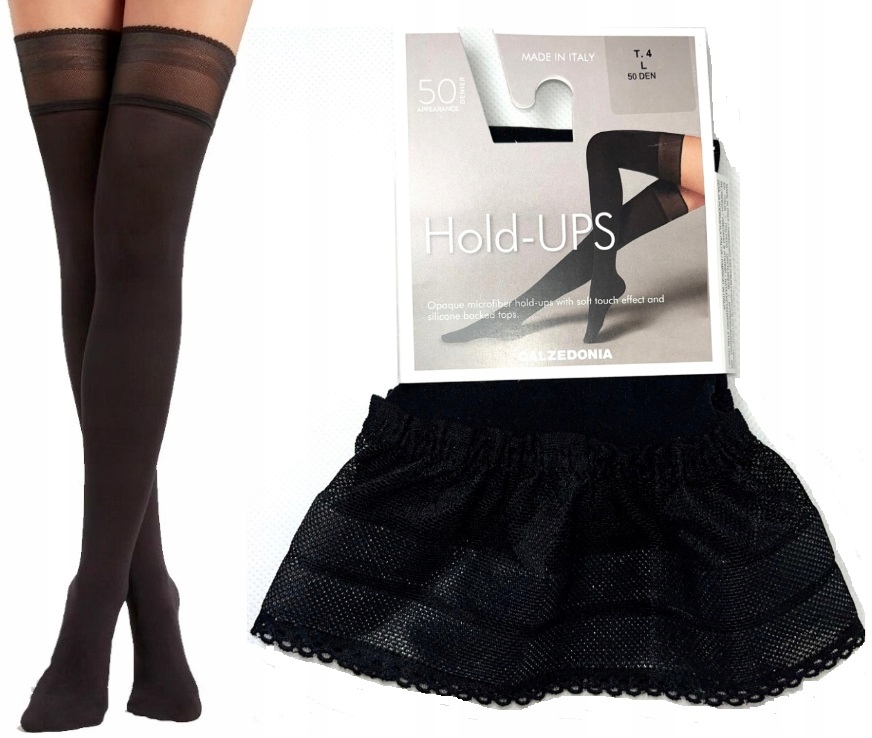 

Calzedonia pończochy samonośne soft touch T.4 L/40