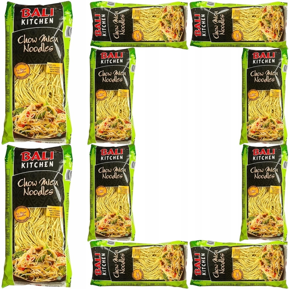 Levně 10x Indonéské Těstoviny Pšeničné Nudličky Chow Mein do woku Stir-Fry 200 g