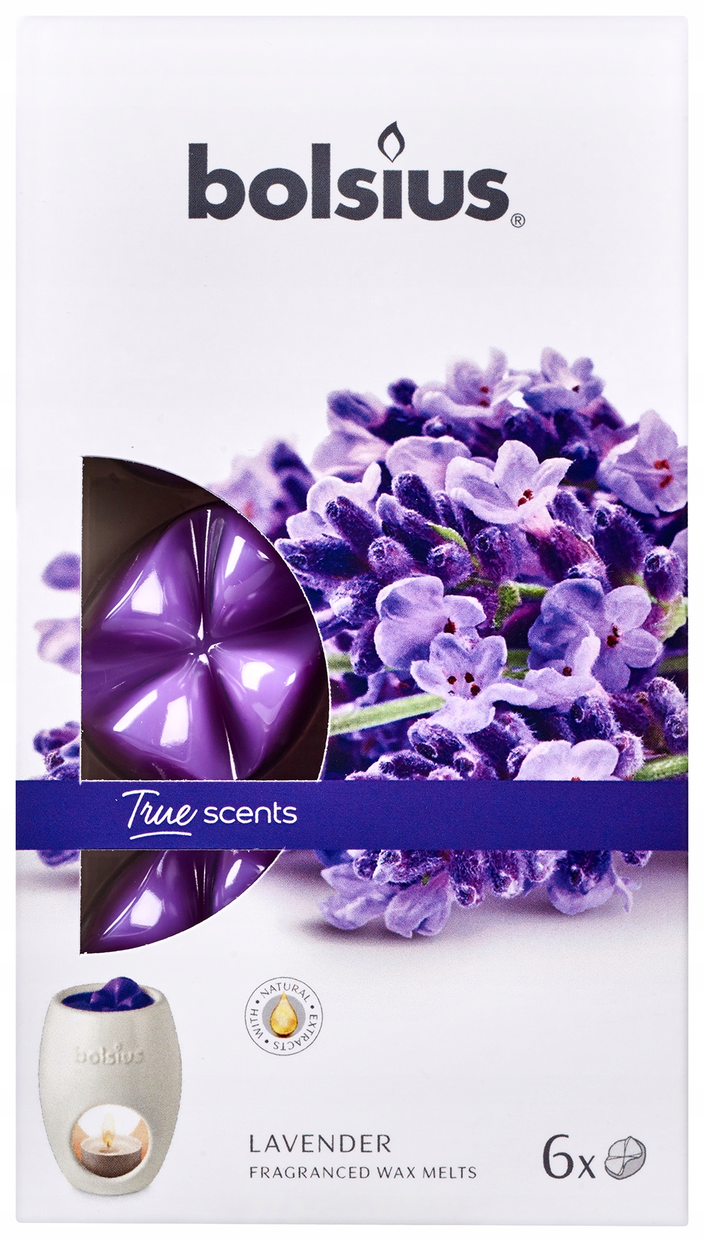 

Bolsius Płatki zapachowe True Scents Lawenda A'6