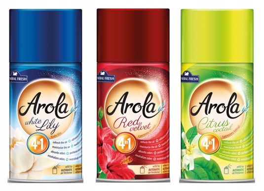 

Arola Odświeżacz powietrza spray 250 ml 1 szt