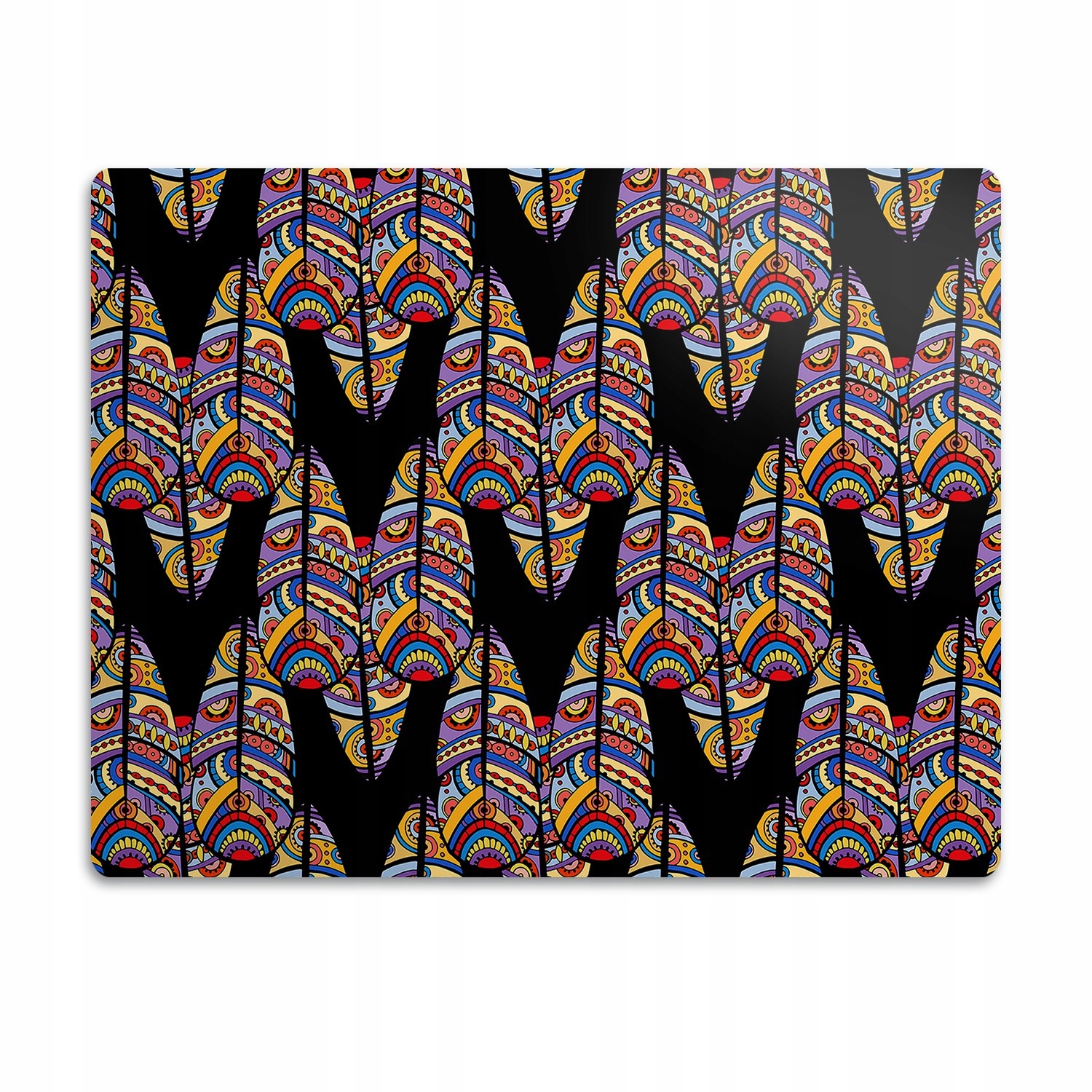 Voděodolná podložka pod misku Kmenové umění 60x40