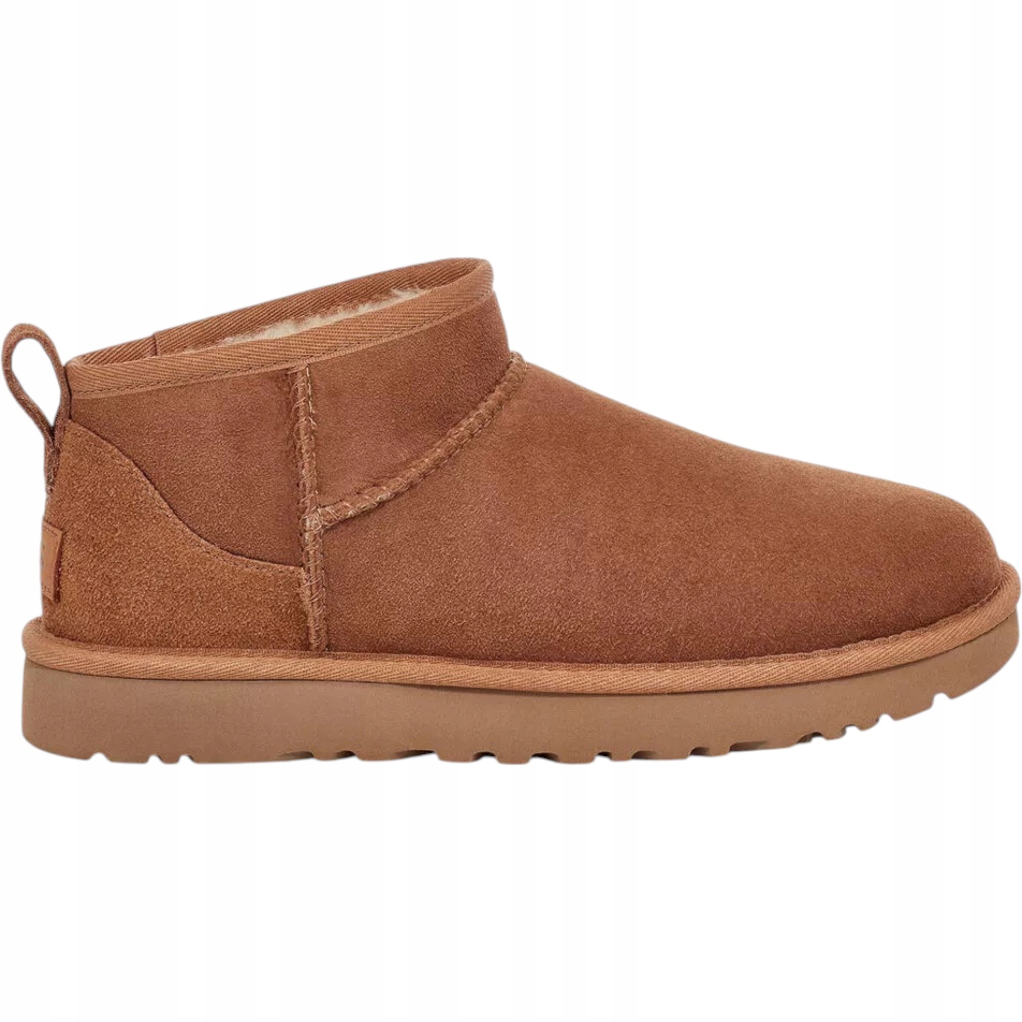 Dámské boty Ugg Classic Ultra Mini 1116109-CHE hnědé kožené 36
