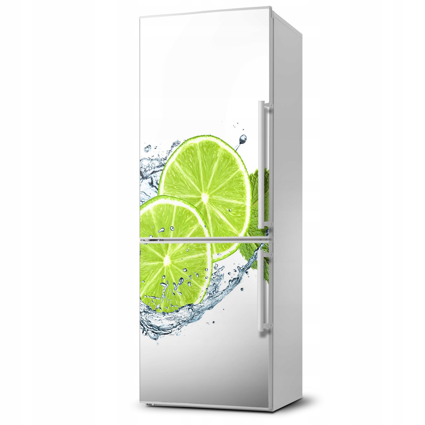 

Magnes fototapety na lodówkę Limonki 60x180