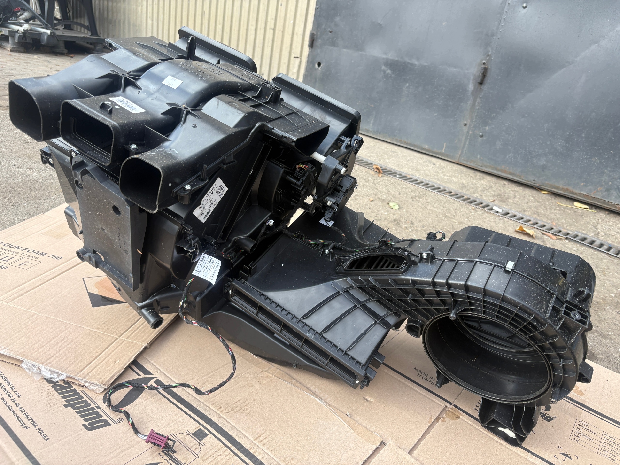 MERCEDES A class W177 heater A2478300100 EU