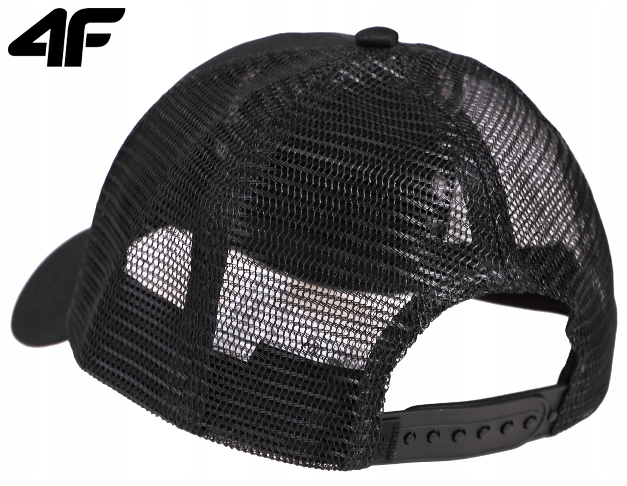 CZAPKA Z DASZKIEM MĘSKA DAMSKA 4F BEJSBOLÓWKA WENTYLACJA SIATKA REGULOWANA Materiał dominujący bawełna