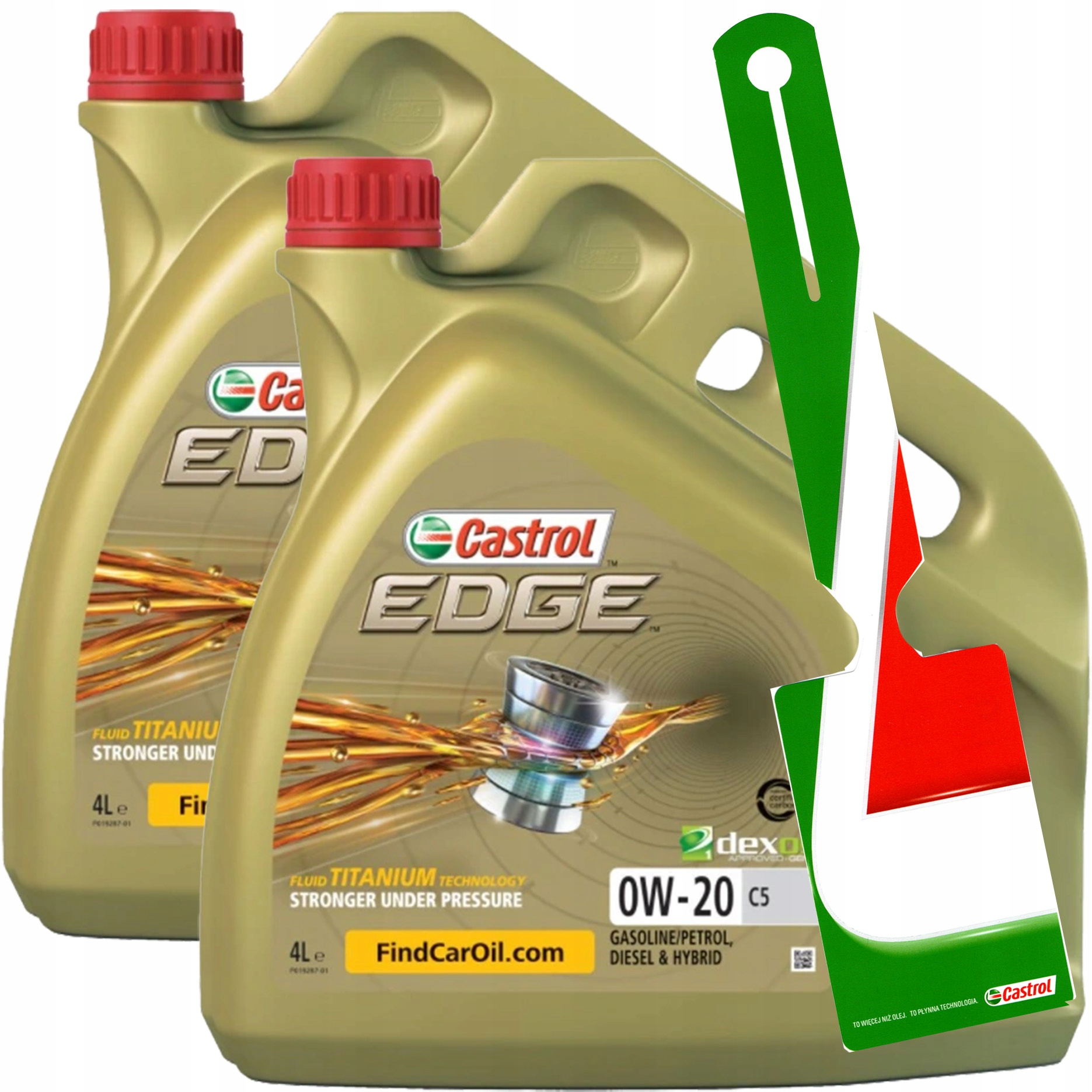 CASTROL EDGE TITANIUM FST C5 0W-20 8L DEXOS1 Gen2