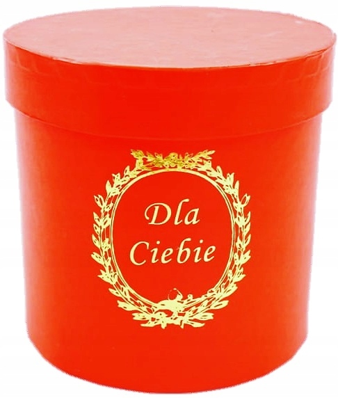 

Flower Box z napisem Dla Ciebie 12/11,5cm-CZERWONE