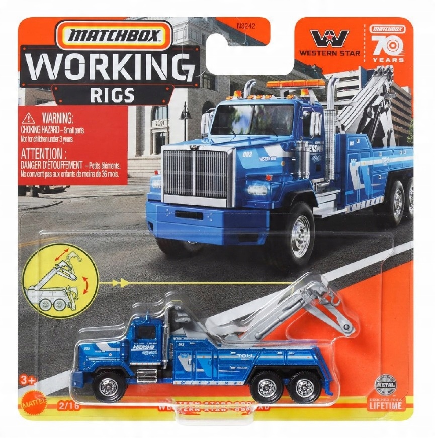 

Matchbox Samochodzik Working Rigs Western Sta 2/16