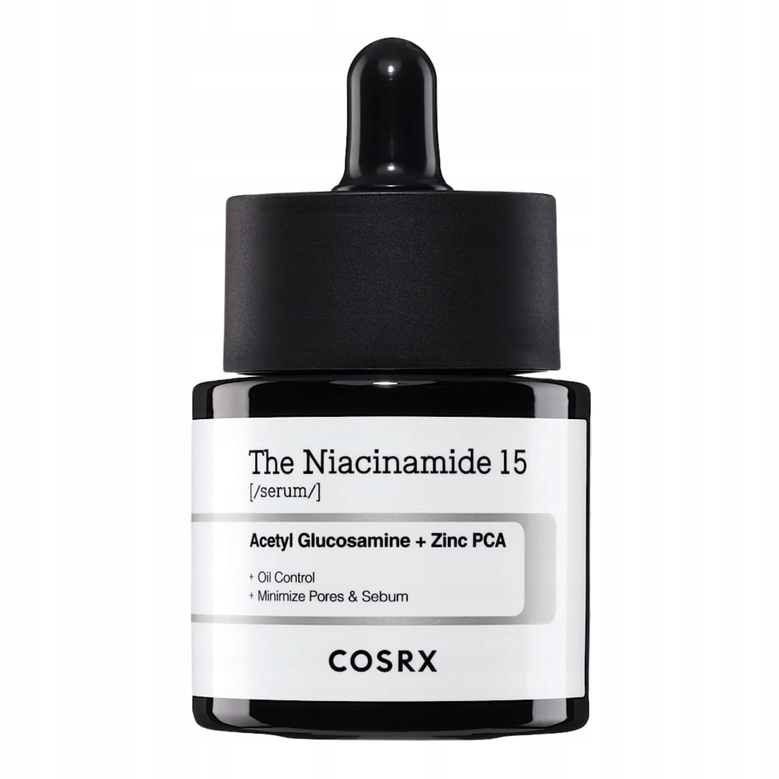 Cosrx korejské zklidňující sérum 15% Nikotinamid na černé tečky a akné 20 ml