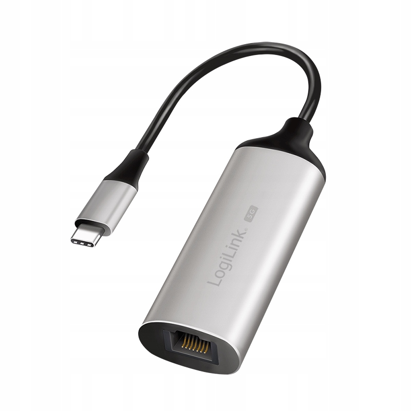 Adaptér Usb-c Ethernet RJ45 5Gbps 5 Gigabit Lan Duplex Thunderbolt LogiLink