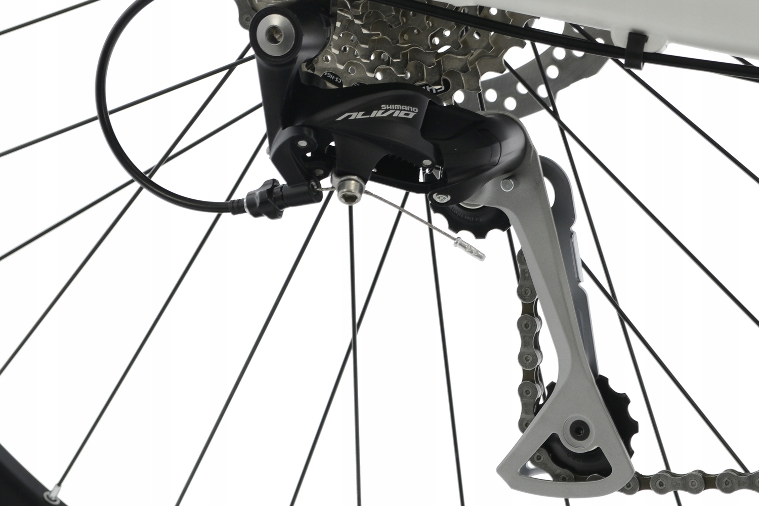 Rower Kands Crossowy 28 Crs 1200 r17' bia-róż ALIVIO HYDRAULIKA r25D Nowość