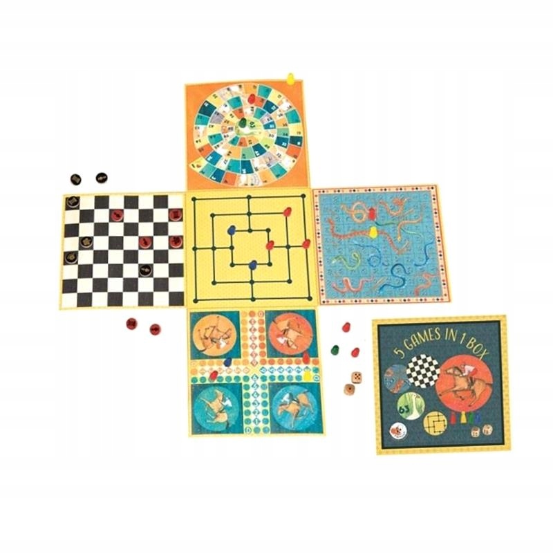 Planszowe Gry Rodzinne 5W1