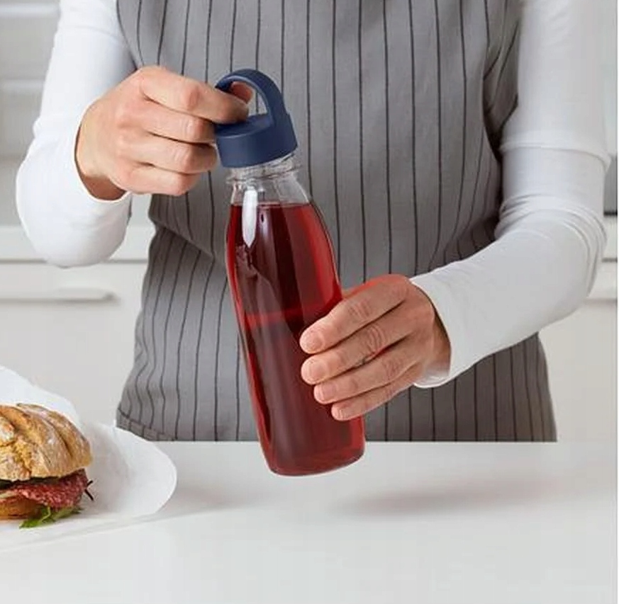 IKEA 365+ BUTELKA na wodę ciemnoszary 0.5l Rodzaj butelka