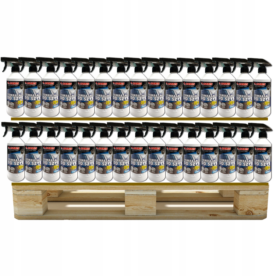 Doris Odmrazovač skel -70°C ethanol 192L Sada 384ks x 0,5L