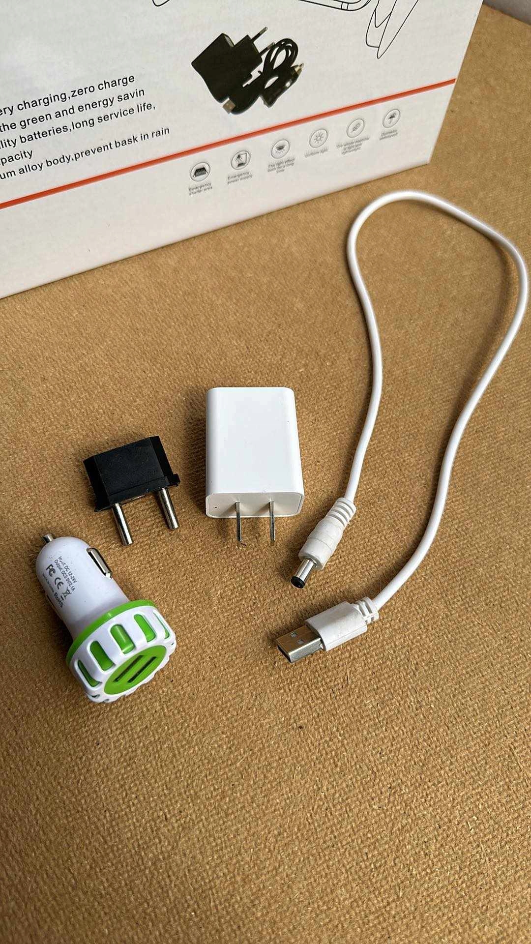 HALOGEN LED PRZENOŚNY roboczy BUDOWLANY KEMPING STOJAK Akumulator 200W Barwa światła biały