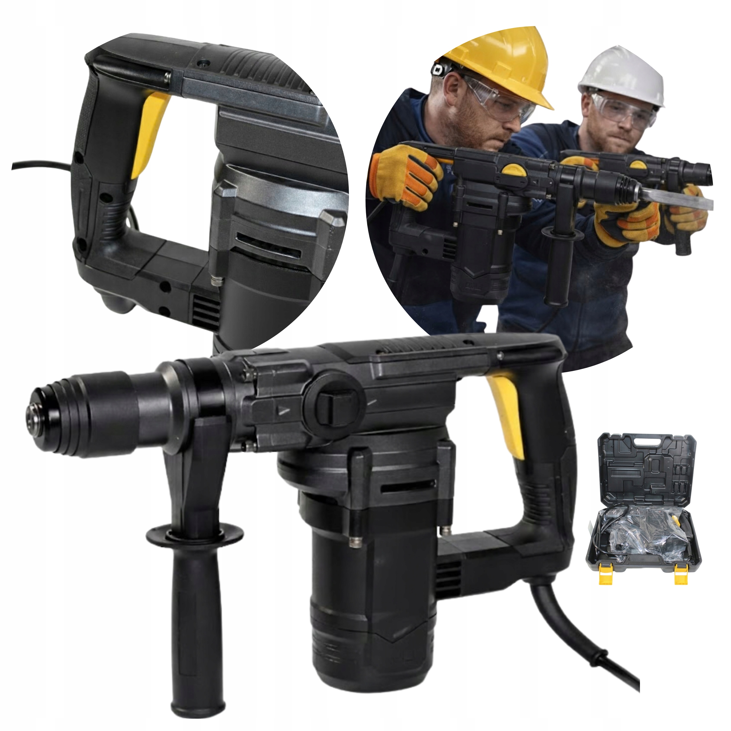 Vrtací kladivo Udarové kladivo Sds 1050W 900r/min 30s/60s