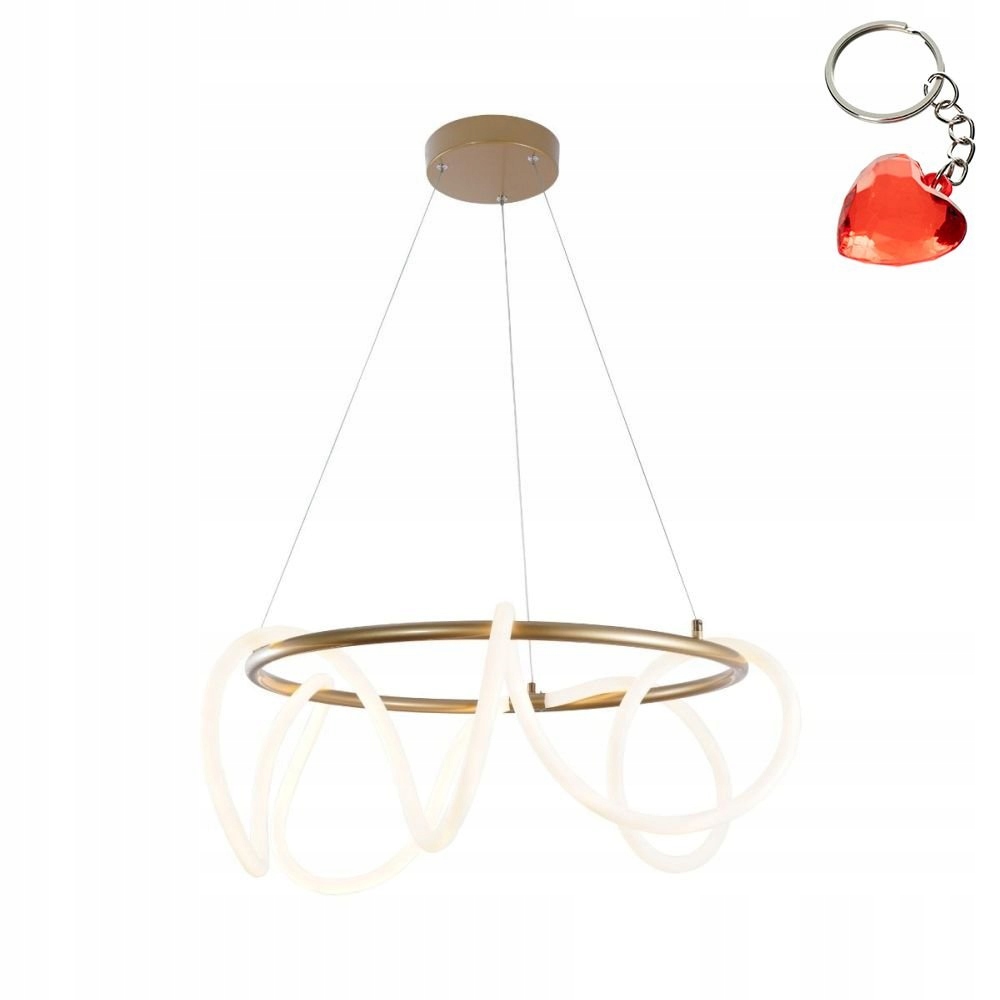 Led závesná lampa 58W Balbo 20006PL-GD Zuma Line