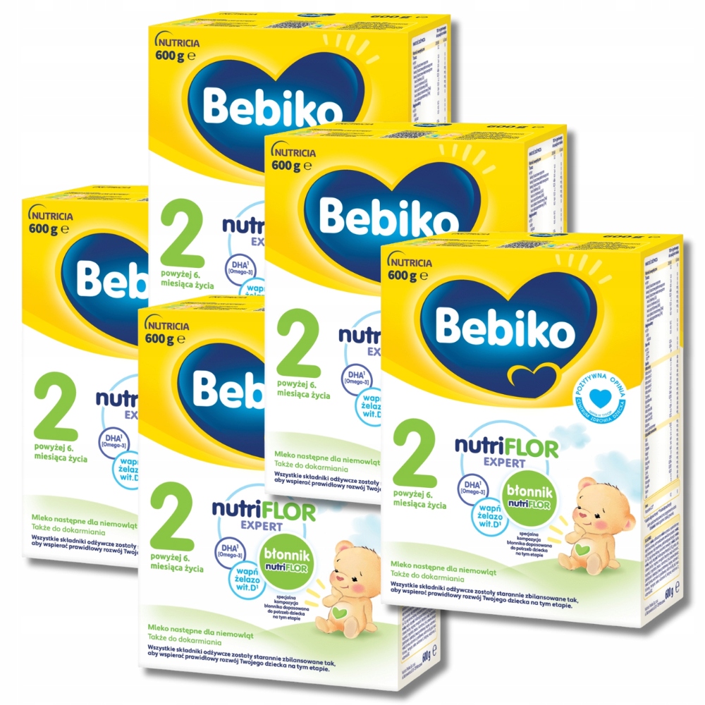 Bebiko 2 Mleko następne Zestaw 3x600g