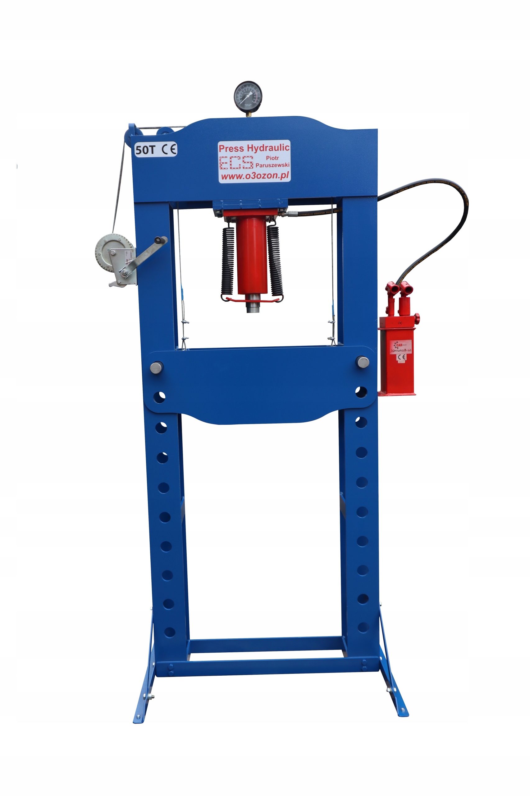 PRASA HYDRAULICZNA 50T 3D Polska bardzo mocna Marka ECS