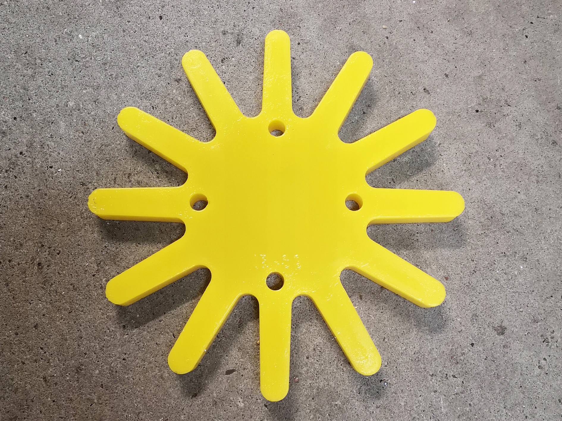 Gwiazda palcowa pieląca do warzyw do ogrodu 195mm