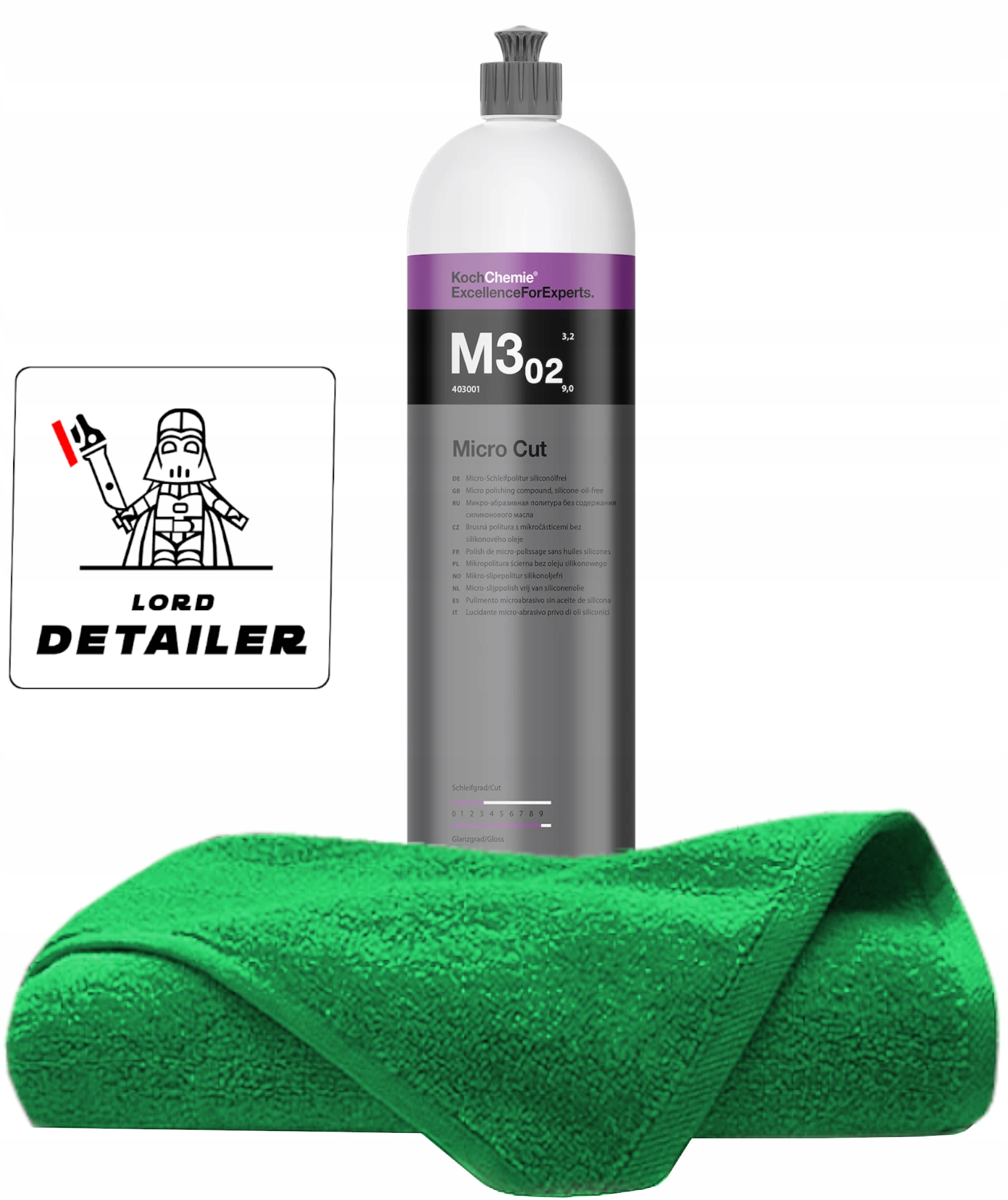 Koch Micro Cut M3.02 leštiaca pasta finish 1000 ml