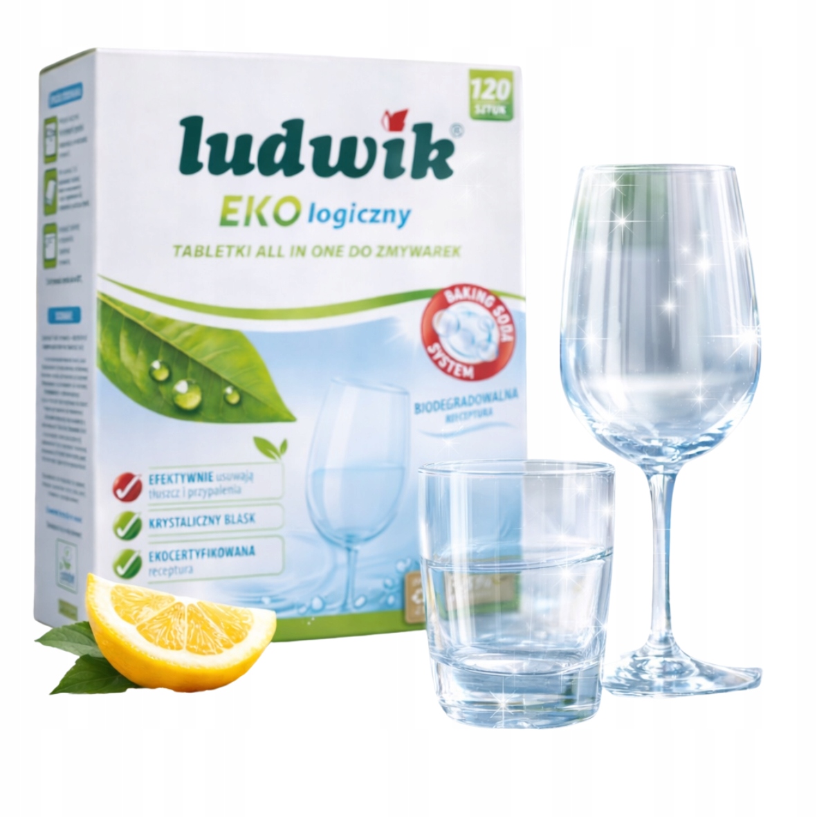 Levně Ludwik Ekologické tablety do myčky – 120 ks Maximální čistota
