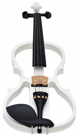 CZARNE SKRZYPCE ELEKTRYCZNE PRIMA - ZESTAW