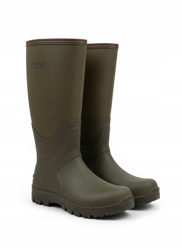 Savage Island Pánské Holínky Holínky Zelené 44 6AA