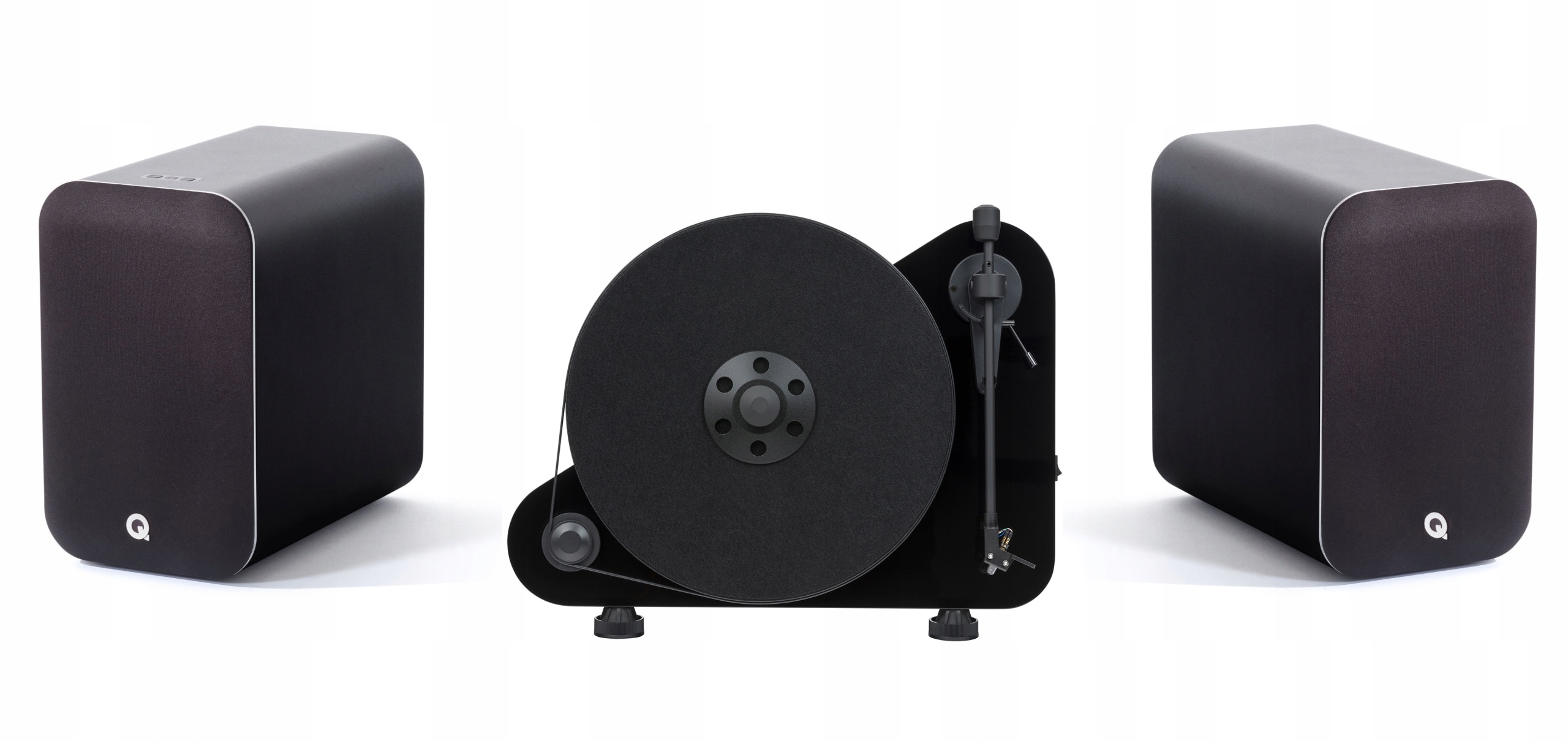 Pro-ject Vt-e Bt Q Acoustics M20 Hd Krásný Černý All-in-one Pro Vinyly
