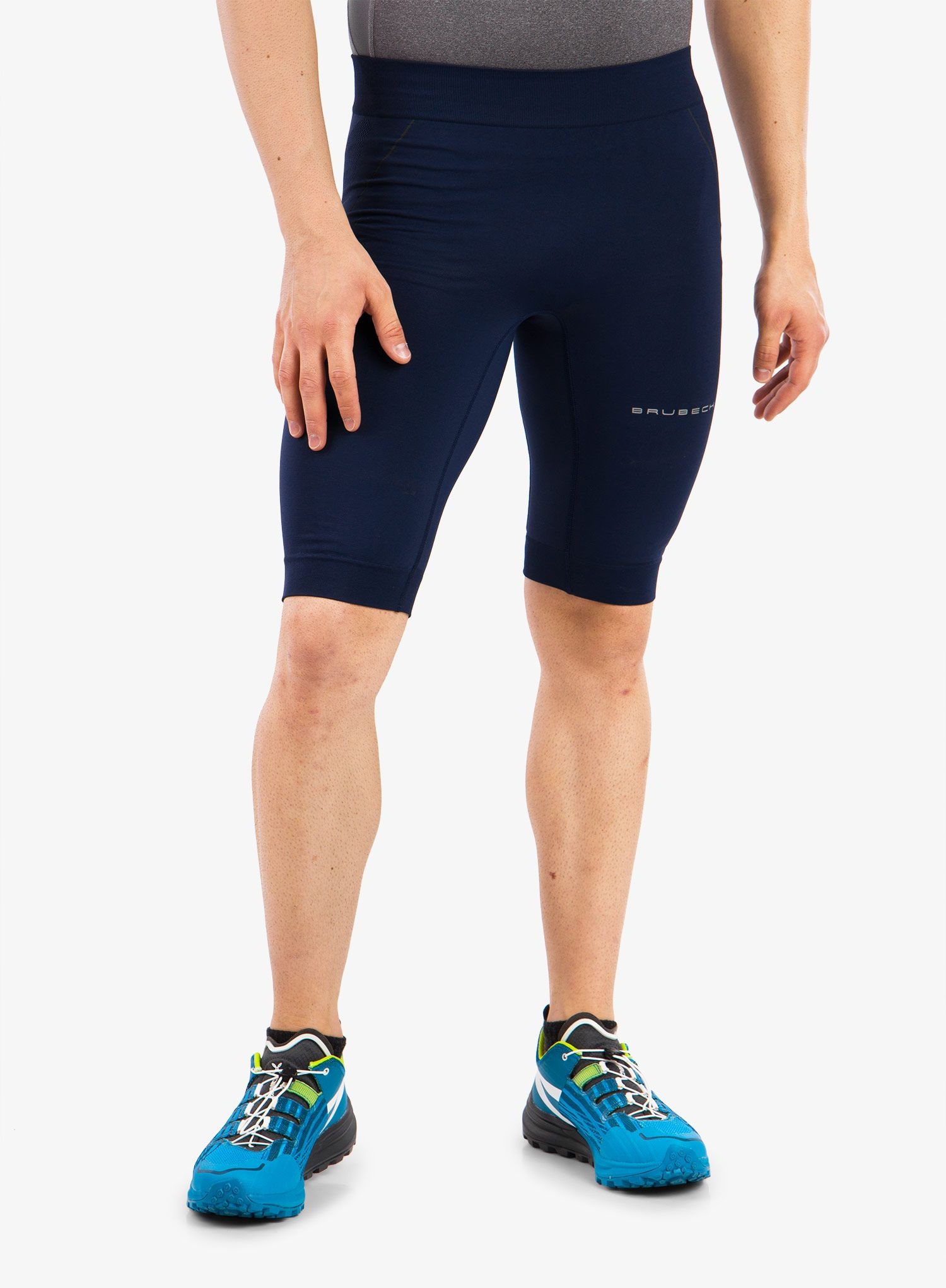 Spodenki do biegania Brubeck Running Force 1/2 navy XL