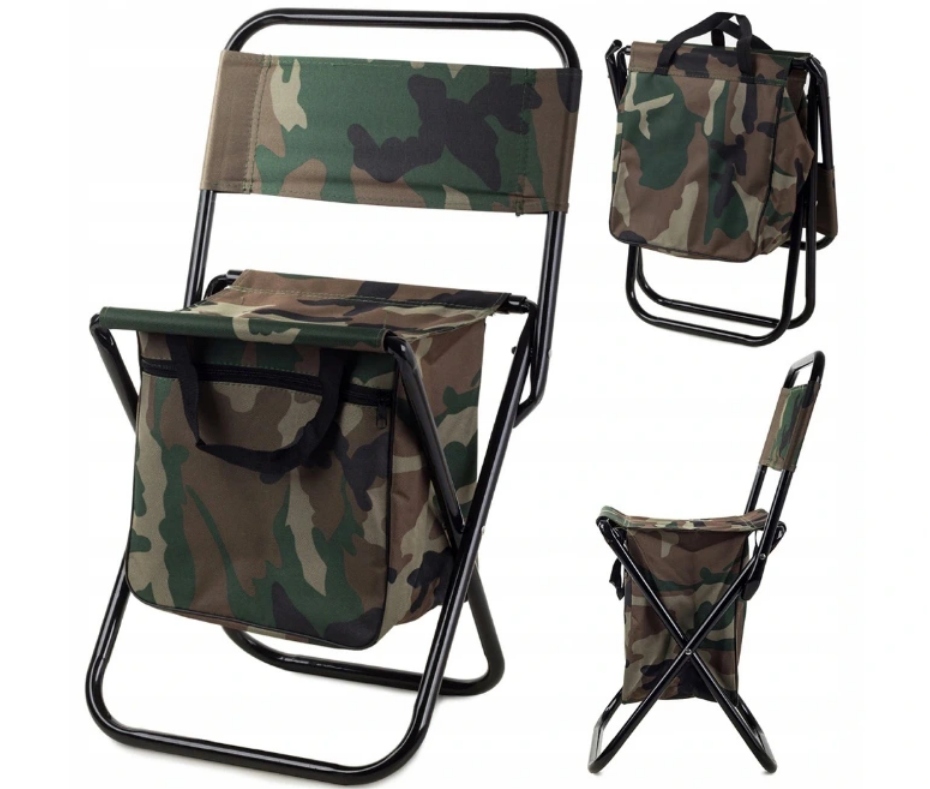 

Krzesło Turystyczne Wędkarskie 2w1 Torba Moro