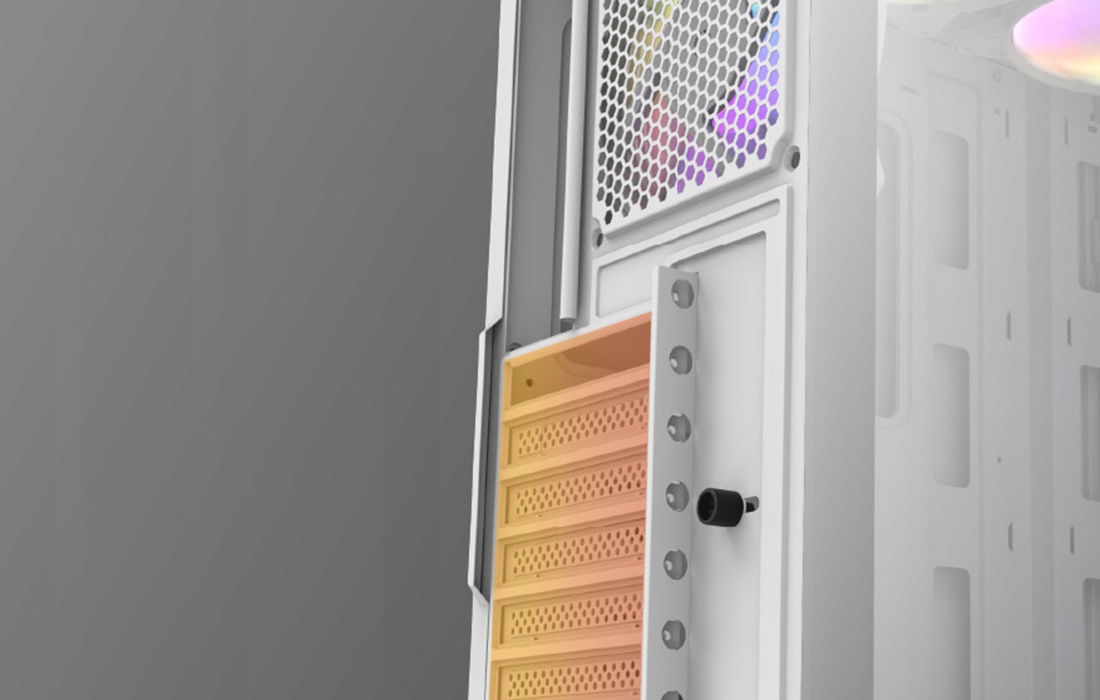 DARKFLASH DK151 LED OBUDOWA DO KOMPUTERA ARGB ITX M-ATX 3 WENTYLATORY Producent darkFlash