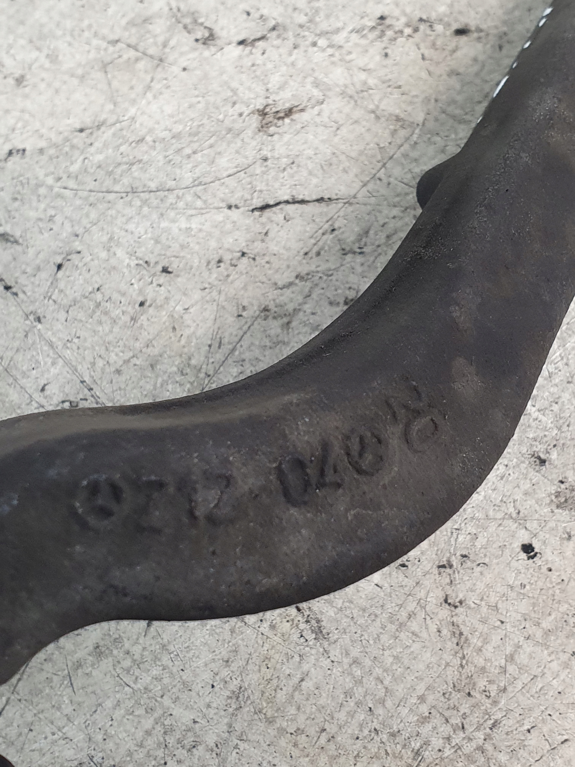 arm front right MERCEDES W212 2.2CDI EU 10r.