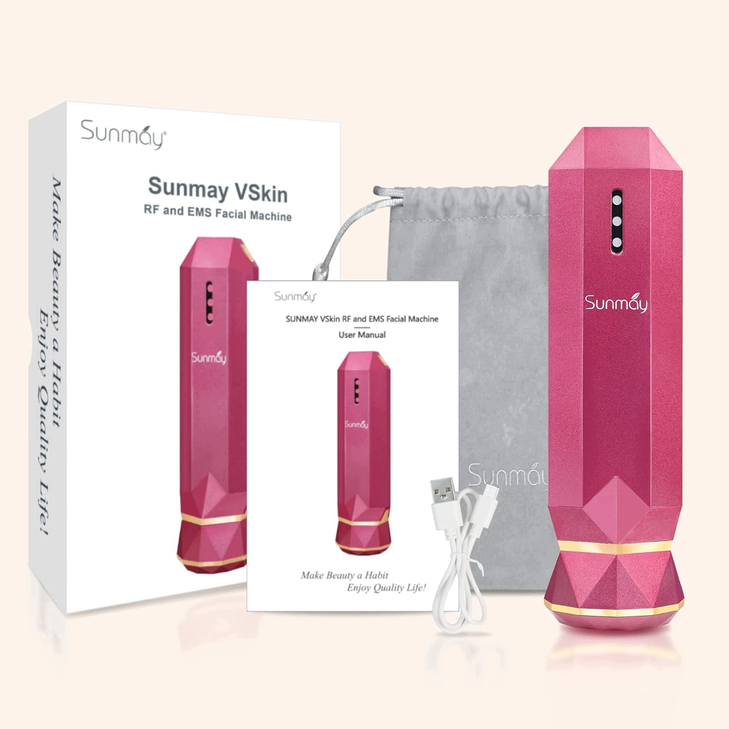 Sunmay Rádiové frekvenční zařízení VSkin pro obličej a obličej