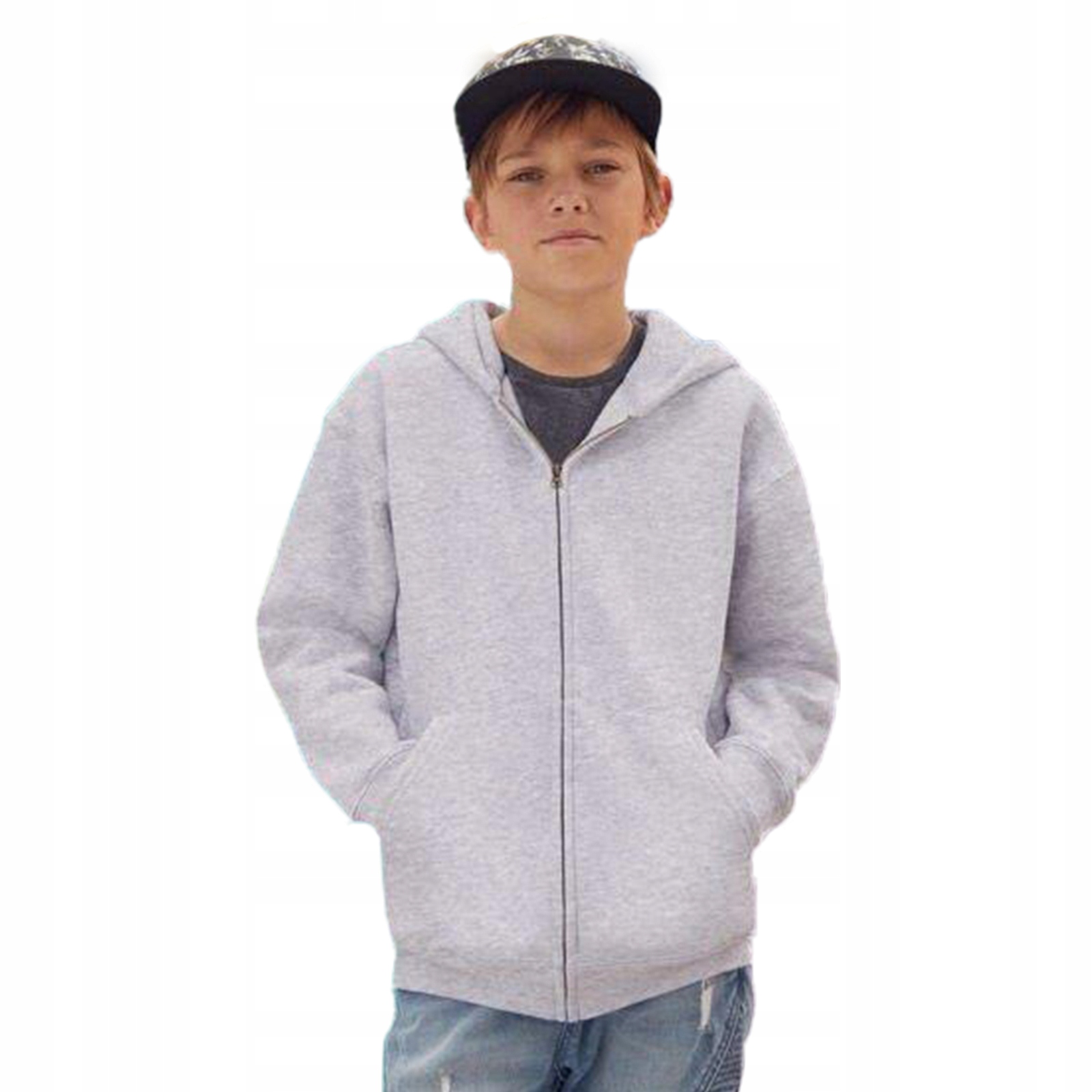 

Dziecięca Bluza z Kapturem Kangur XXL 146-152