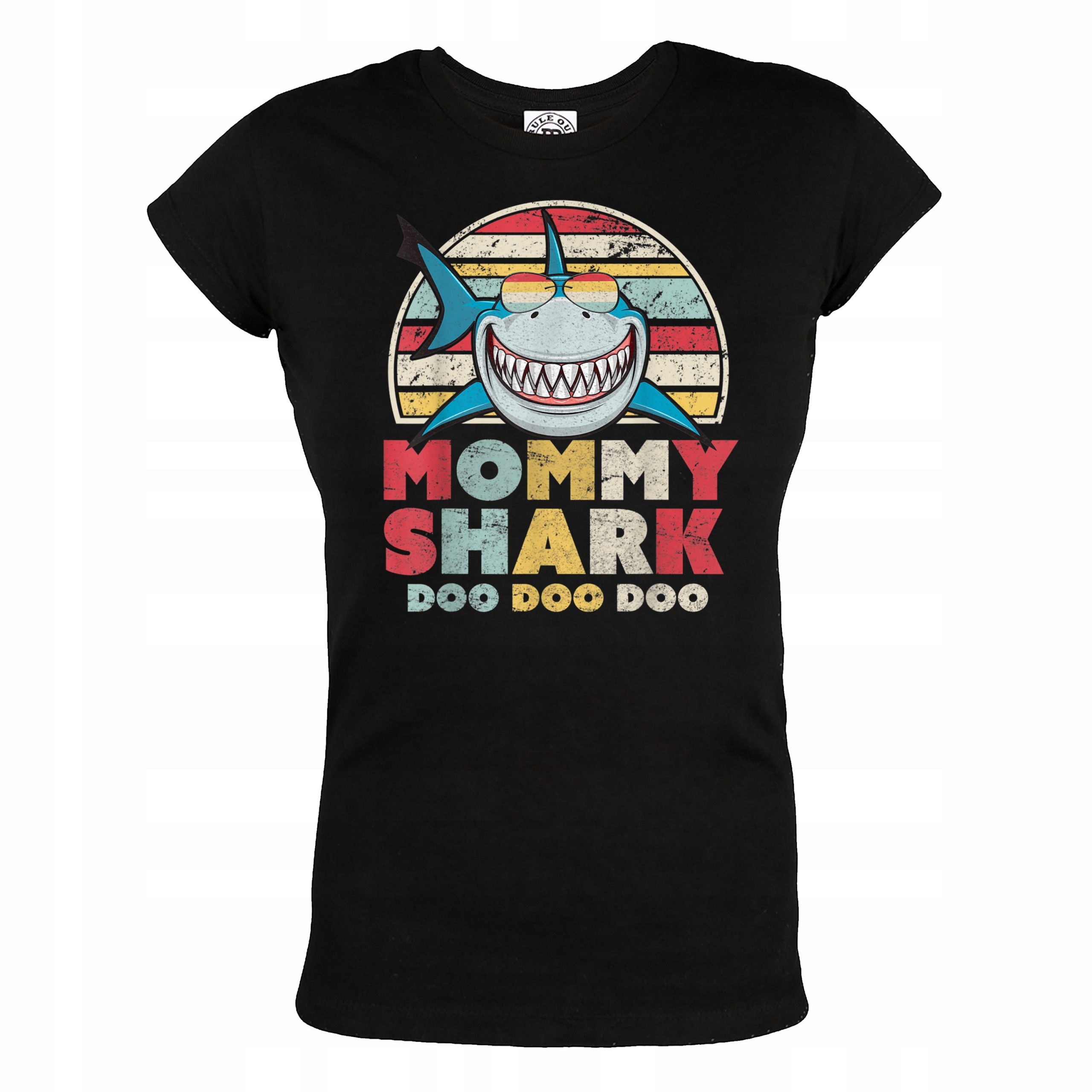 

Damska Koszulka Prezent Na Dzień Mamy Mama Shark