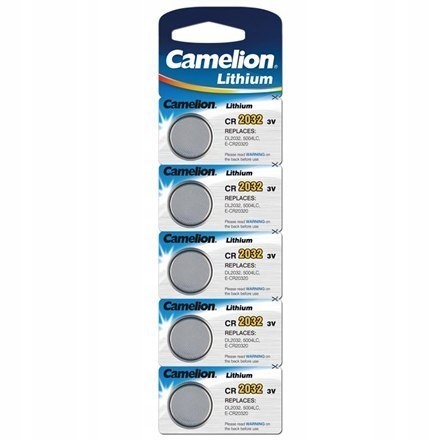

Camelion CR2032-BP5 CR2032 Lithium 5szt (13005032)