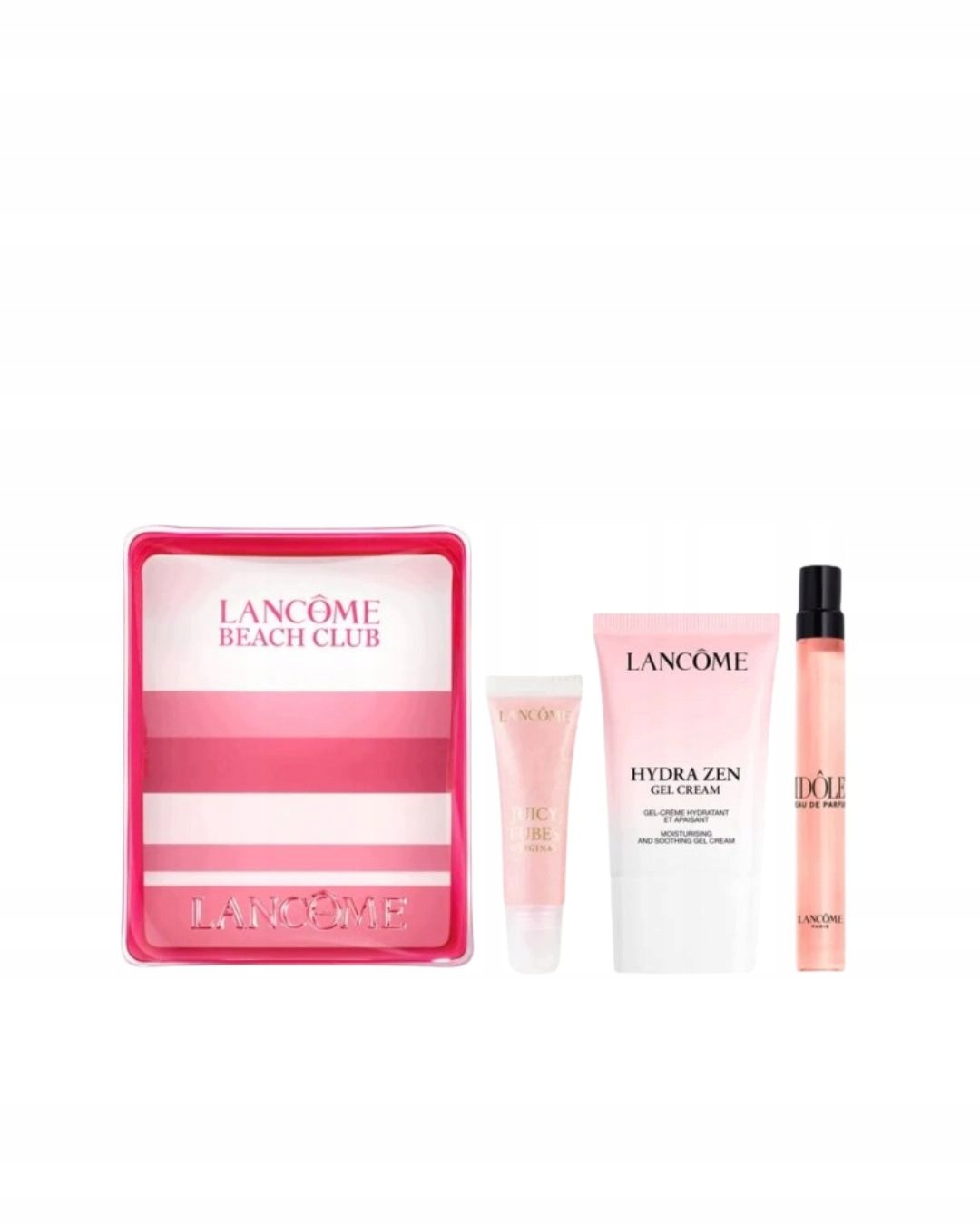 Lancome, perfumetka Idole 10 ml, błyszczyk Juicy Tubes 10 ml, krem 30 ml