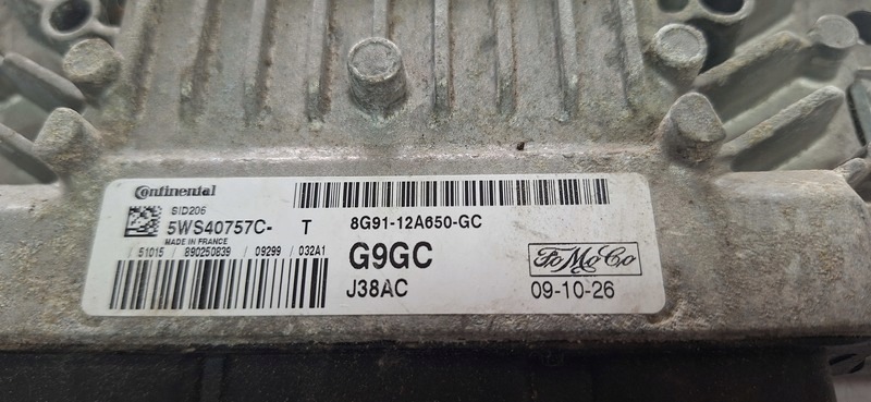 computer control unit FORD MONDEO MK4 8G9112A650GC