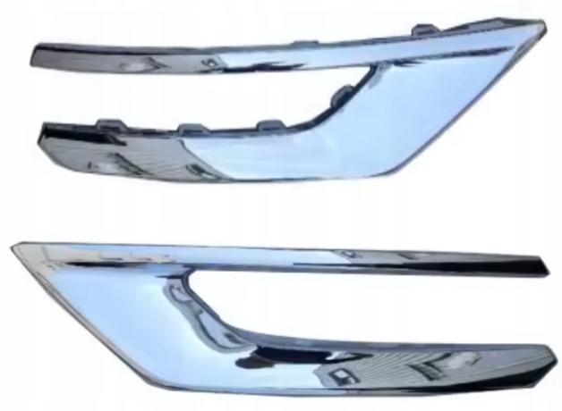 Volvo XC90 19 – Chromované Ozdobné Lišty Předního Nárazníku, Pravá Levá