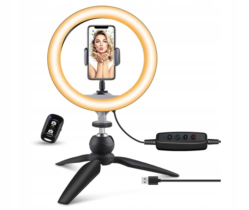 

Lampa Pierścieniowa Led Ring Makijaż Statyw Selfie