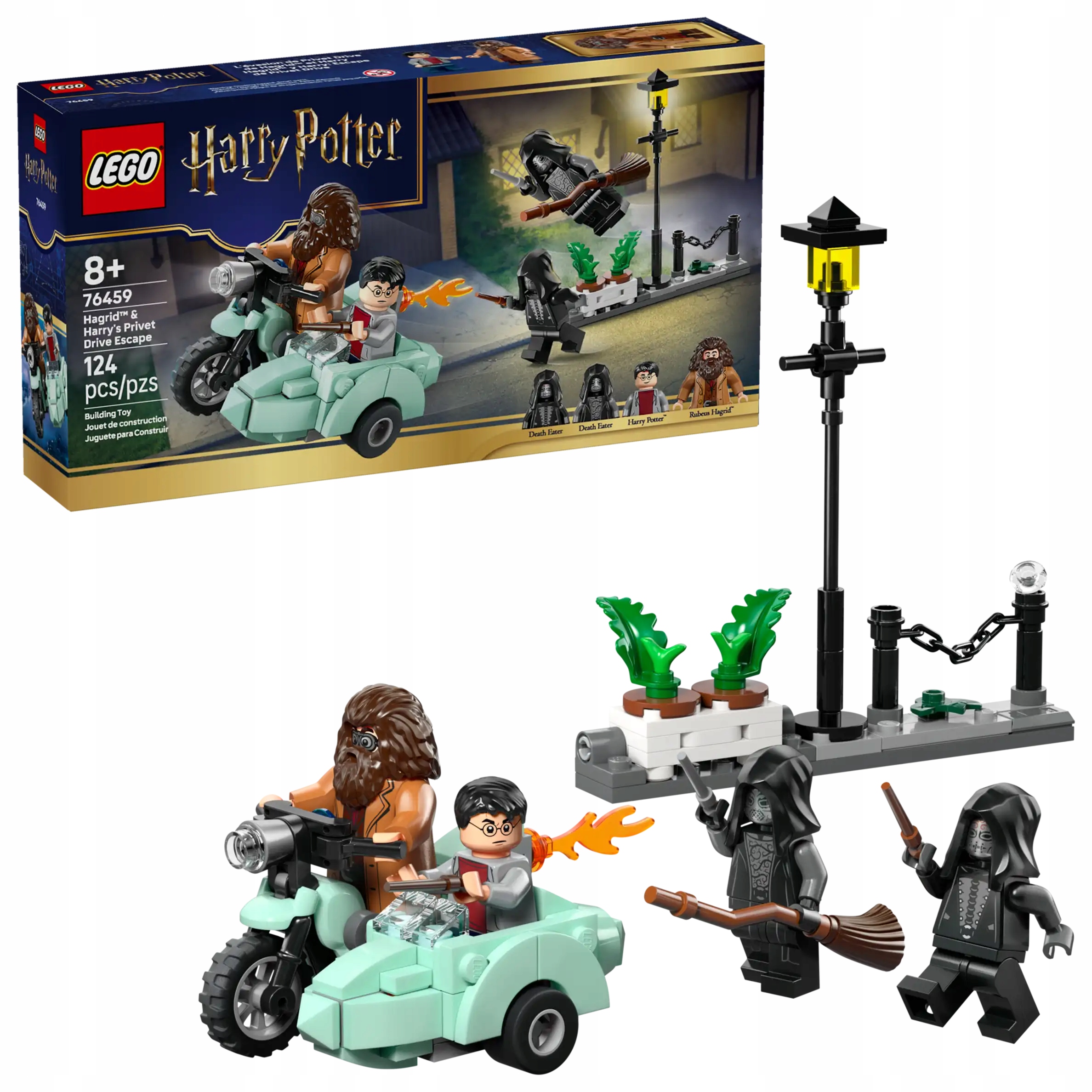 Lego Harry Potter 76459 Ucieczka Hagrida I Harry'ego Z Privet Drive