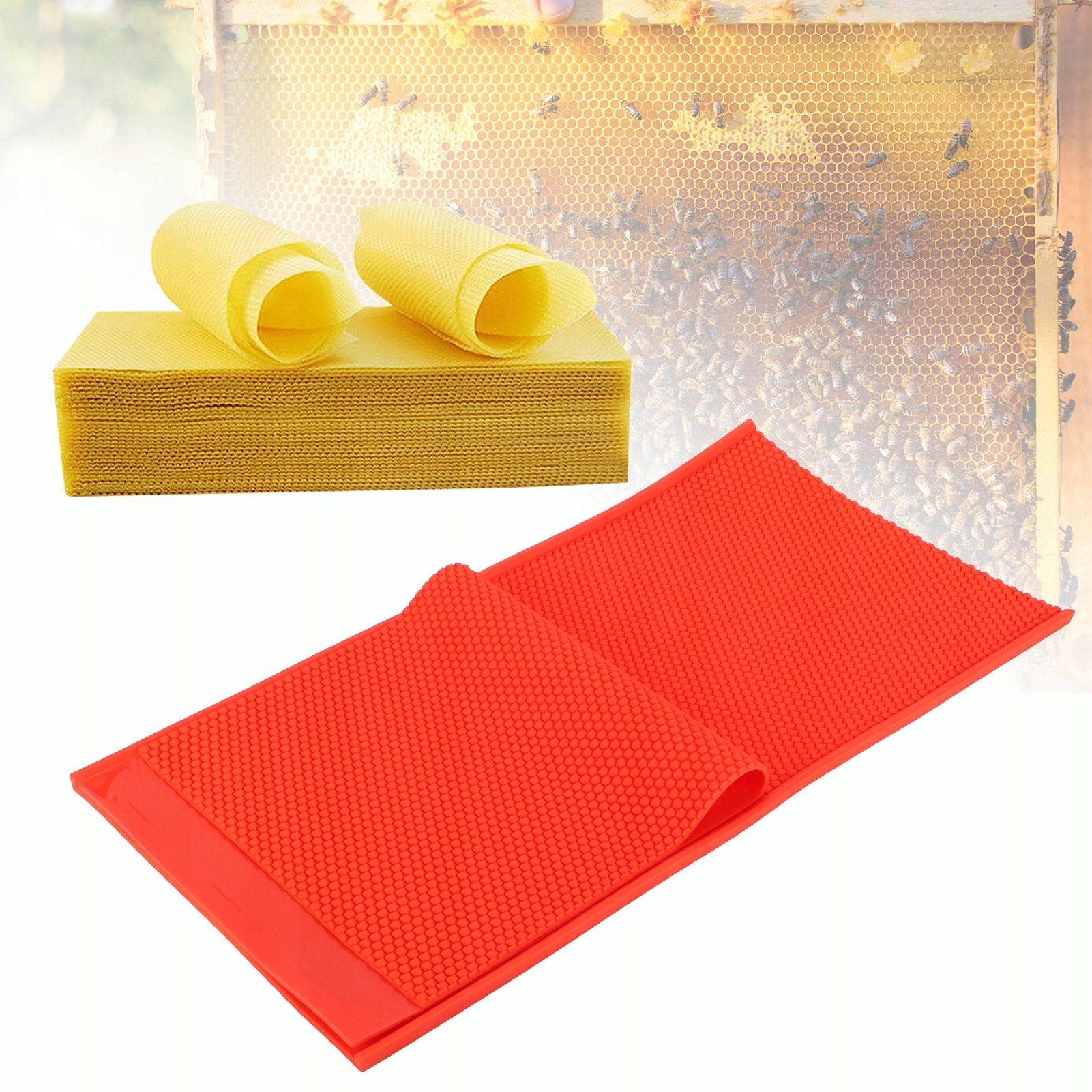 2 SZT.ARKUSZ WOSKU DO ULA DIY FORMA GUMOWA MATERIAŁY 44X23CM CZERWONY Producent Forma