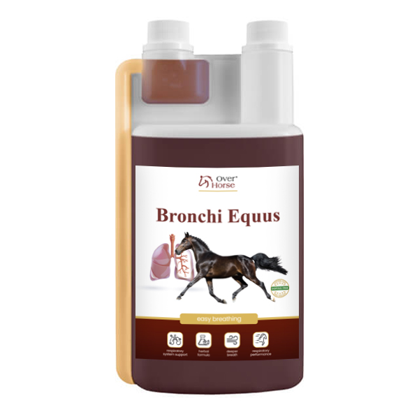 Sirup proti kašli pro koně cop, rao Bronchi Equus 1 l