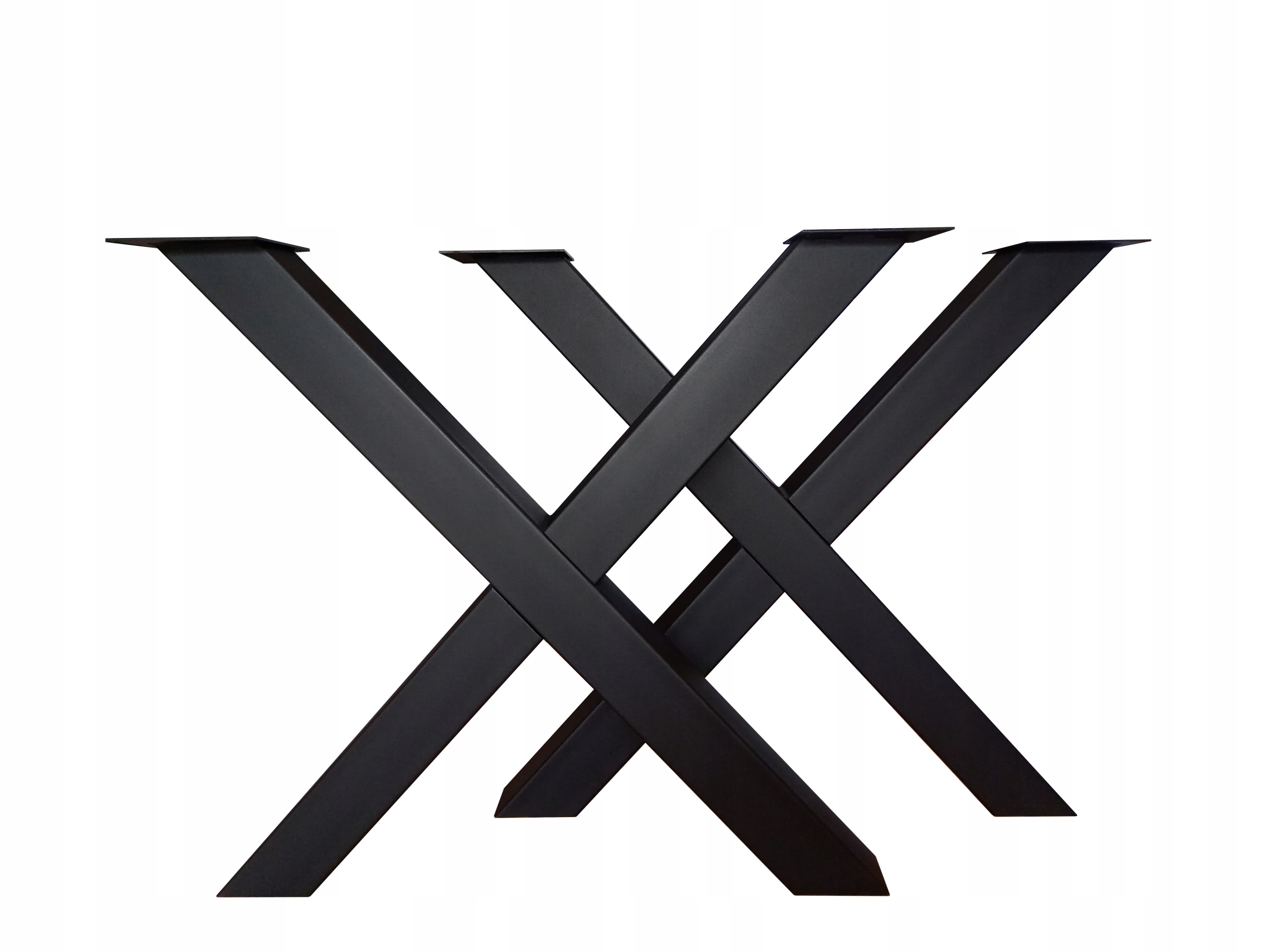 

Nogi metalowe X do stołu biurka ławy Loftowe 2szt