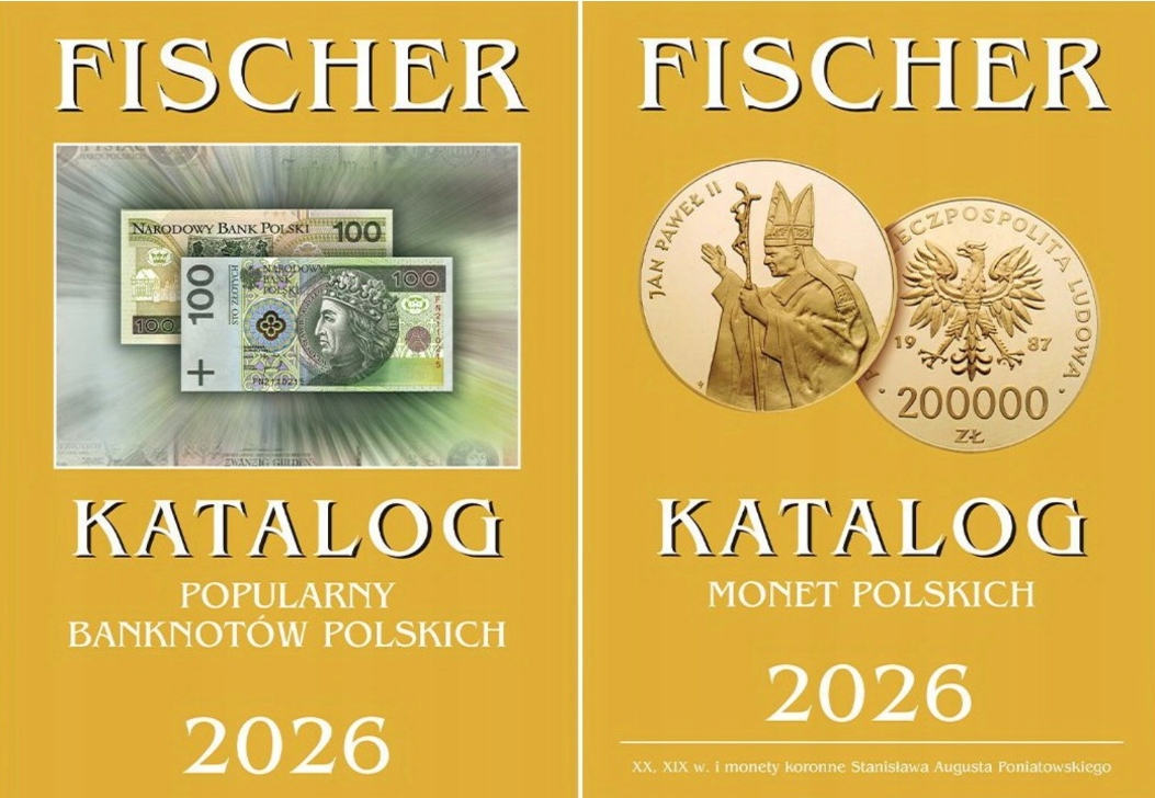 Набор - Каталог монет плюс банкноты Фишера 2026
