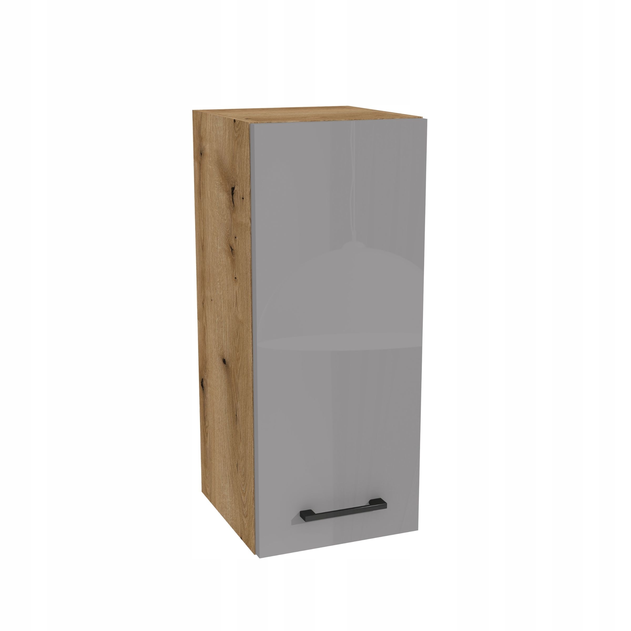 Horní kuchyňská skříňka 30/72 Capri korpus Dub Evoke přední Šedá Akryl Lesk